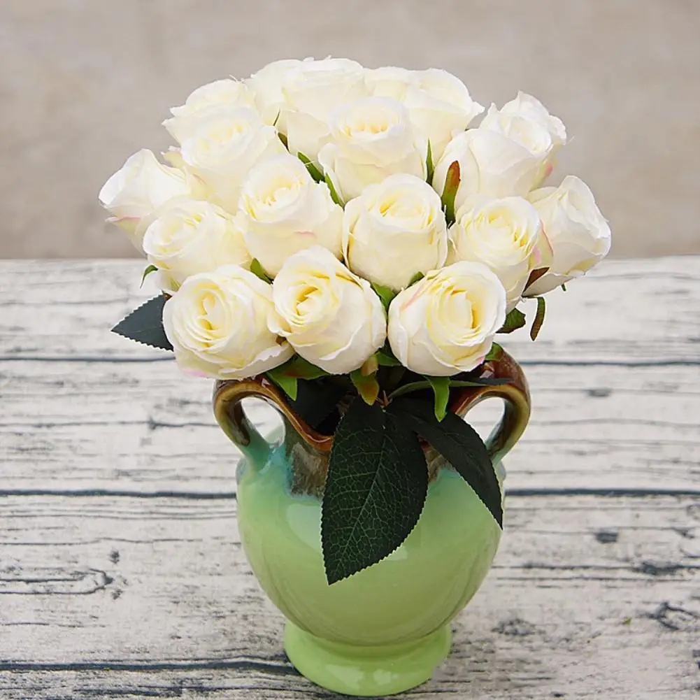 LumiParty искусственные розы цветы Свадебный декор букета подставки для фотографий