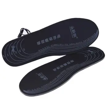 

Winter USB Charging Heated Insoles Women Men Electric Battery Foot Warming Cut-to-Fit Electric Heated Insoles