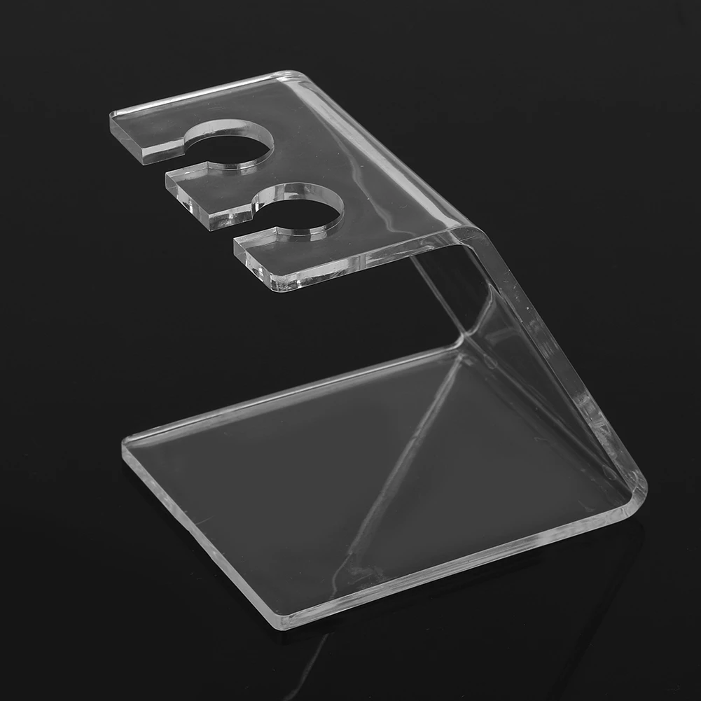 Professional Acrylic Transparent Tattoo Gun Machine Stand Holder Makeup Essential Accessory | Красота и здоровье
