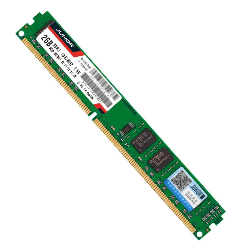 Juhor Ddr3 2G 1,5 V 240 Pin Ram память для настольного ПК(1333 МГц