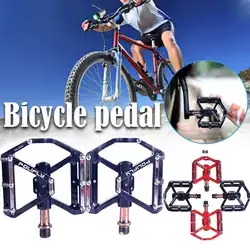 Горячий Новый велосипед педали горный велосипед подшипник из алюминиевого сплава Обычная педаль для безопасного езда на велосипеде