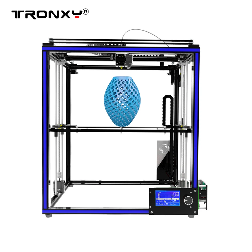 Tronxy X5/X5S DIY 3d принтер, наборы, двойная ось Z, большой размер печати 330*330*400 мм, 3D печать, металлическая рамка, X5SA-400, Tronxy