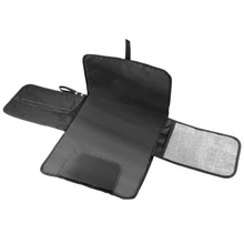 Портативная пеленальная станция для новорожденных младенцев-легкий дорожный домашний подгузник с карманами-Водонепроницаемый& Fol