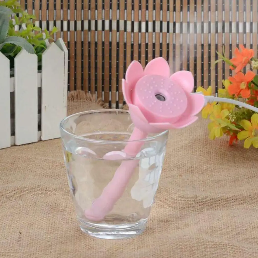 

Ultrasonic Aroma Usb Humidifier Air Diffuser Simplicity Lotus Purifier Atomizer essential oil diffuser