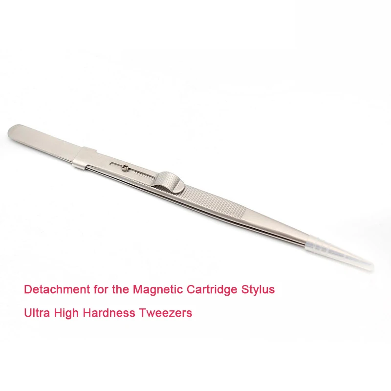 LEORY 1 шт. ультра-твердость Пинцет для LP виниловых картриджей поворотный стол с функцией самоблокировки Простота в использовании