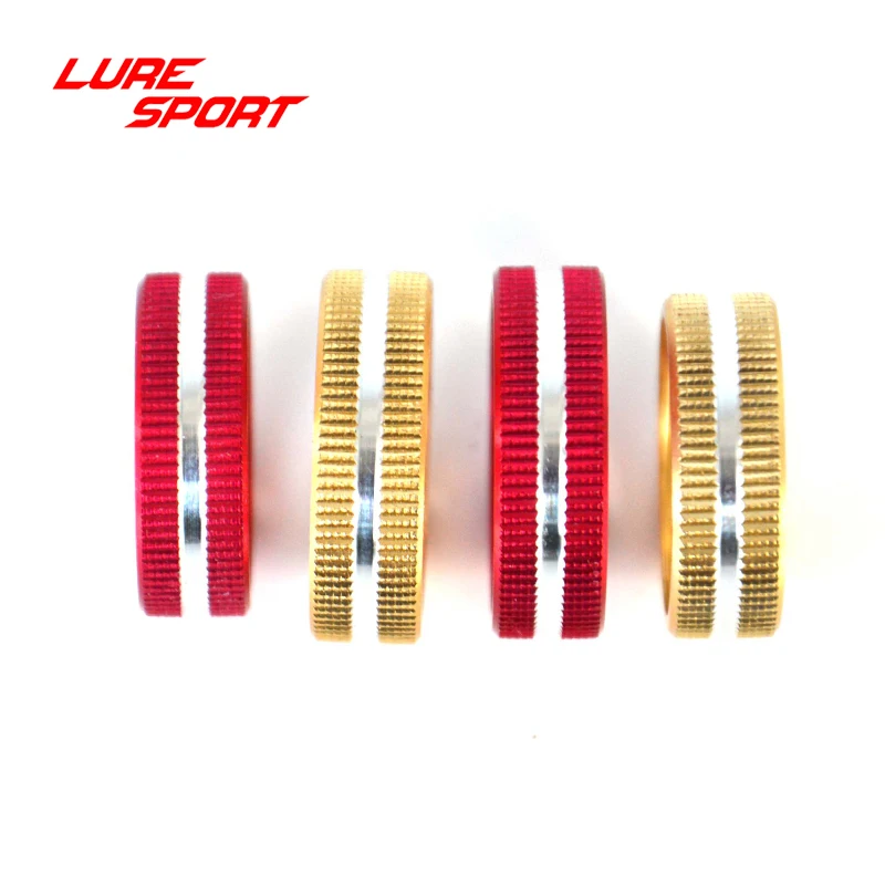 LURESPORT 8 шт. алюминиевое кольцо блокировки FUJI катушка сиденья часть рыболовной