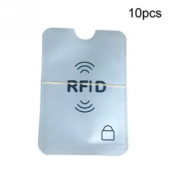 

10pcs Aluminum Anti Rfid Reader Bank Credit Card Holder Protection New Rfid Card Reader Metal Credit Card Holder
