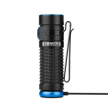 

New Olight S1R II Baton 1000 lumen rechargeable LED flashlight