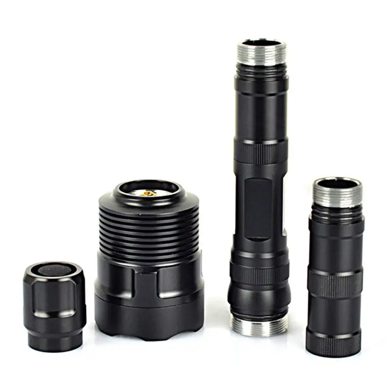 

XANES BT1 DIY Extension Body Tube For 3xT6 LEDs Flashlight Compatible With 18650 Battery Leds Flashlight body tube