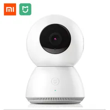 Оригинальная смарт-камера Xiaomi Mijia 1080 P, веб-камера, IP камера, видеокамера, 360 угол обзора, панорамный, wifi, беспроводной, волшебный зум, ночное видение