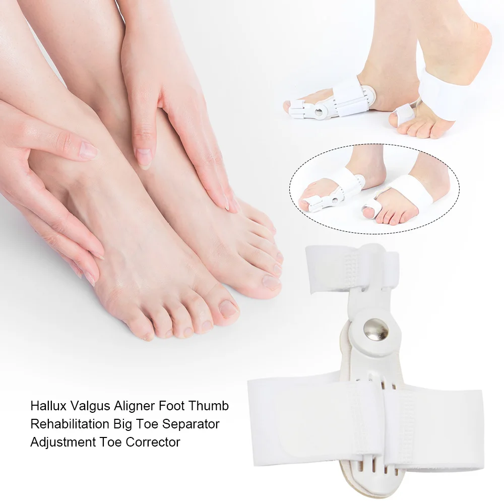 Высокое качество Hallux вальгусной Aligner стопы большого пальца реабилитации сепаратор для большого пальца ноги регулировки корректор для пальцев ног средства ухода за кожей стоп