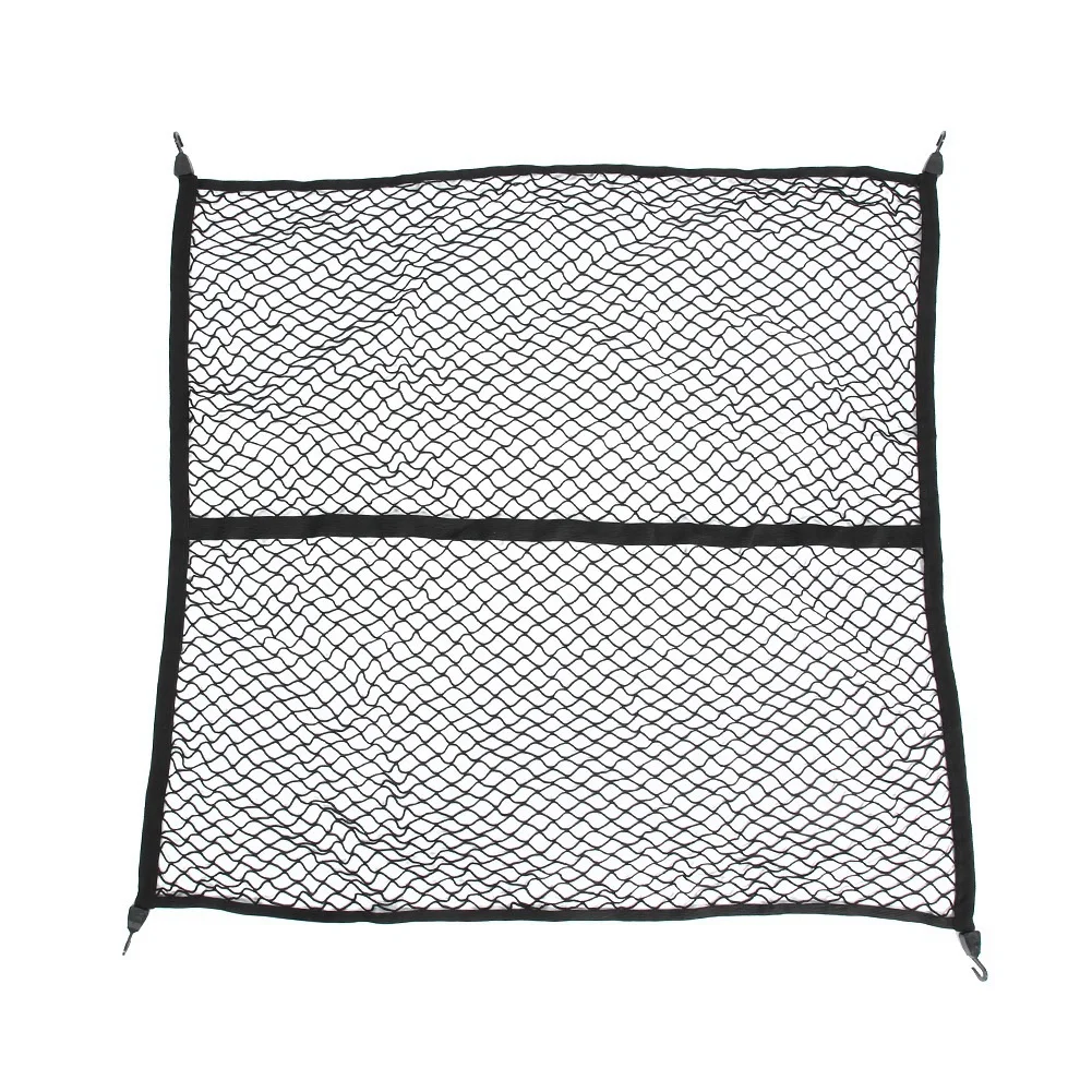 

car storage Car Trunk Elastic Cargo Storage Net Mesh for Toyota Tundra Ford Raptor Maxus T60 Isuzu DMAX auto accessorie