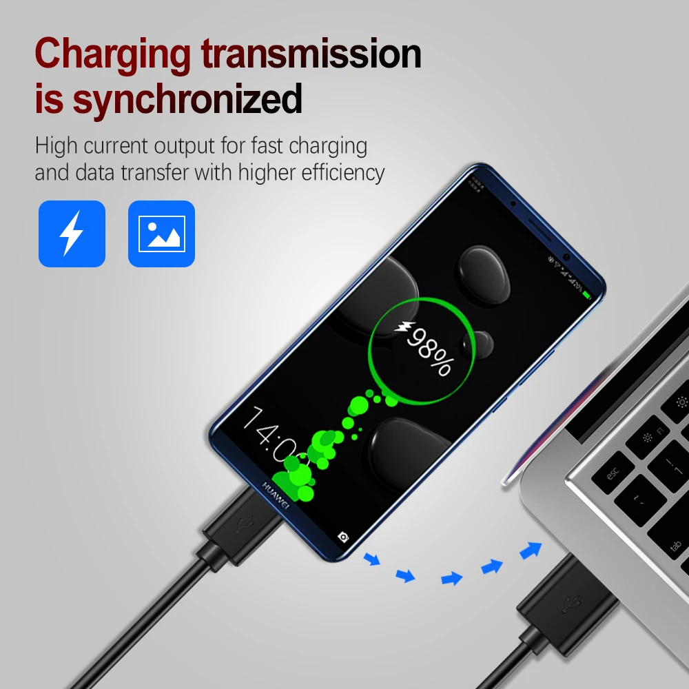 Кабель Micro USB OLAF адаптер для быстрой зарядки телефона кабель передачи данных Samsung