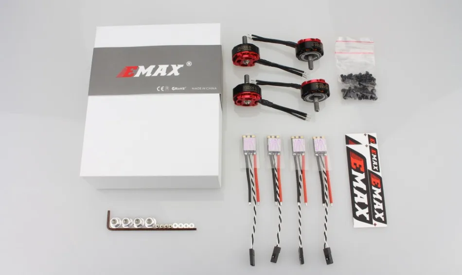 

Original Emax RS2205S 2300KV 2600KV CCW Brushless Motor + Dshot Bullet BLHeli_S 30A ESC for FPV Racing Quadcopter