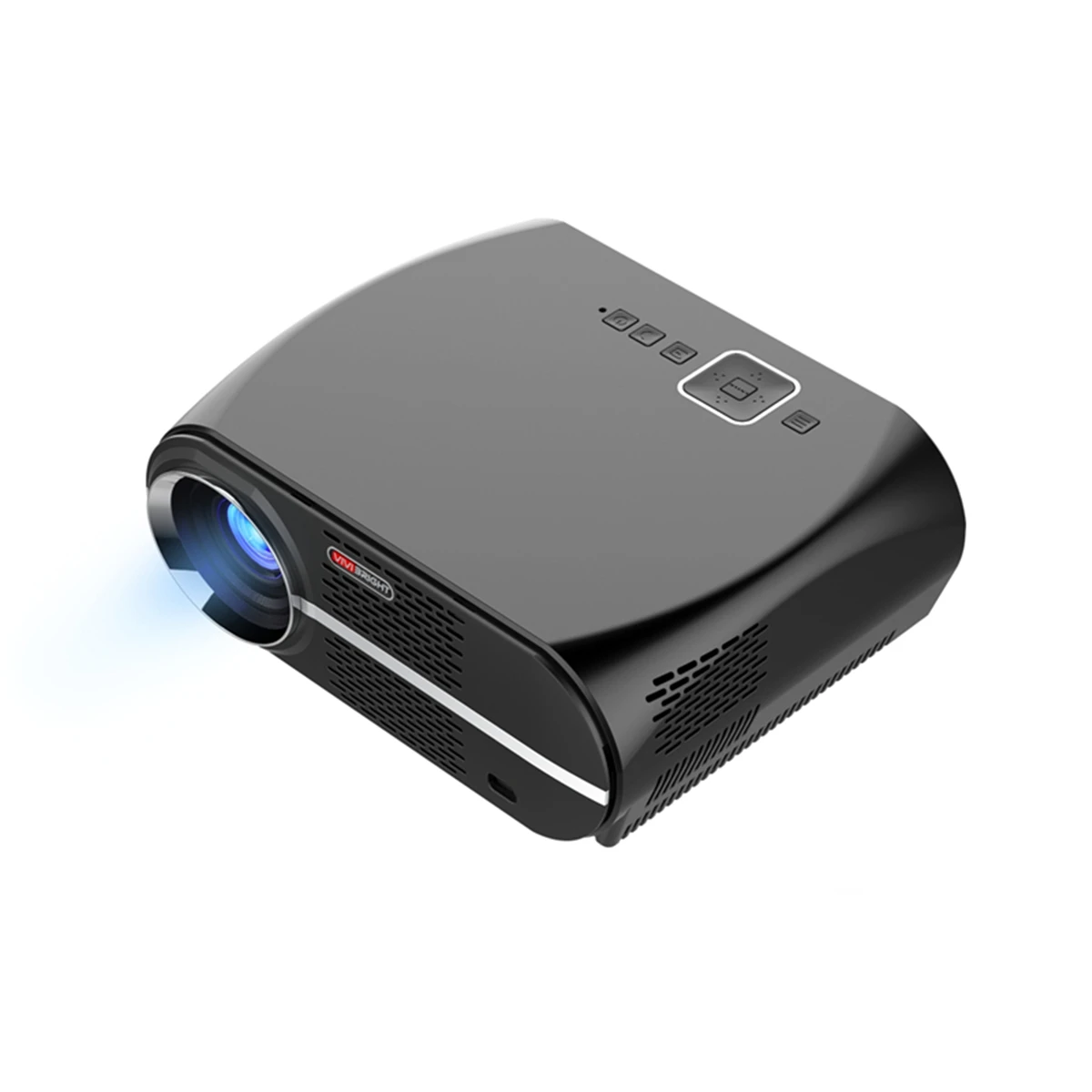 Светодиодный ЖК проектор Vivibright GP100 3500 лм 1280*800 пикселей 1080P HD VGA USB домашний