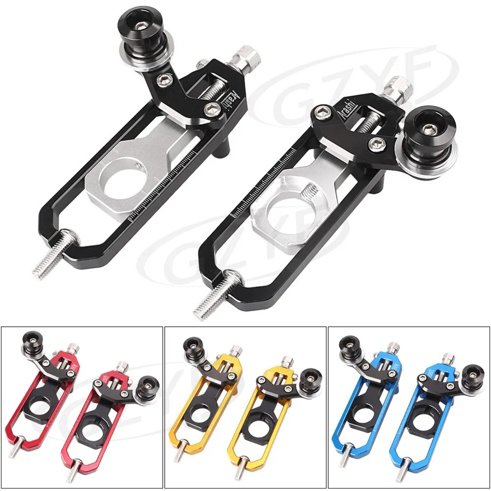 

CNC Motorcycle Chain Adjusters with Spool Tensioners Catena For Kawasaki Ninja ZX-10R ZX10R ZX1000 2011 2012 2013 2014 2015