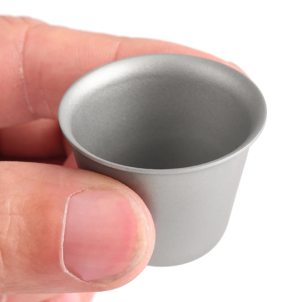 جديد في الهواء الطلق التيتانيوم كوب التخييم النبيذ فنجان شاي نزهة الشرب الكؤوس للحزب Drinkware مكافحة كسر صحي كوب 3 قطعة 2 قطعة 1 قطعة