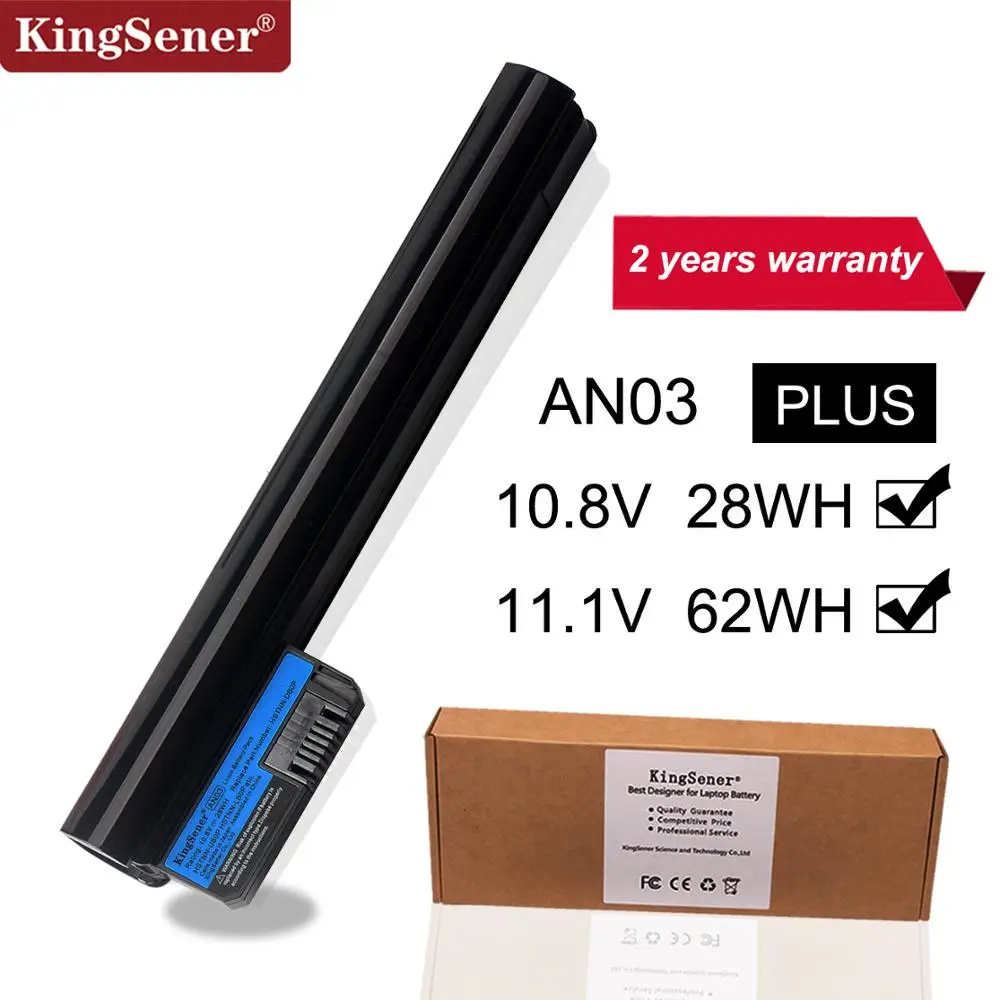 KingSener Новый AN03 AN06 Аккумулятор для ноутбука HP Mini210-1125TU 1023TU 1098TU 1082TU 1050TU 1051TU HSTNN-UB0P/LB0P