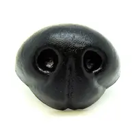 100 шт./лот собака животных Тедди носы пластик безопасные носики с Металлическая Шайба Новый