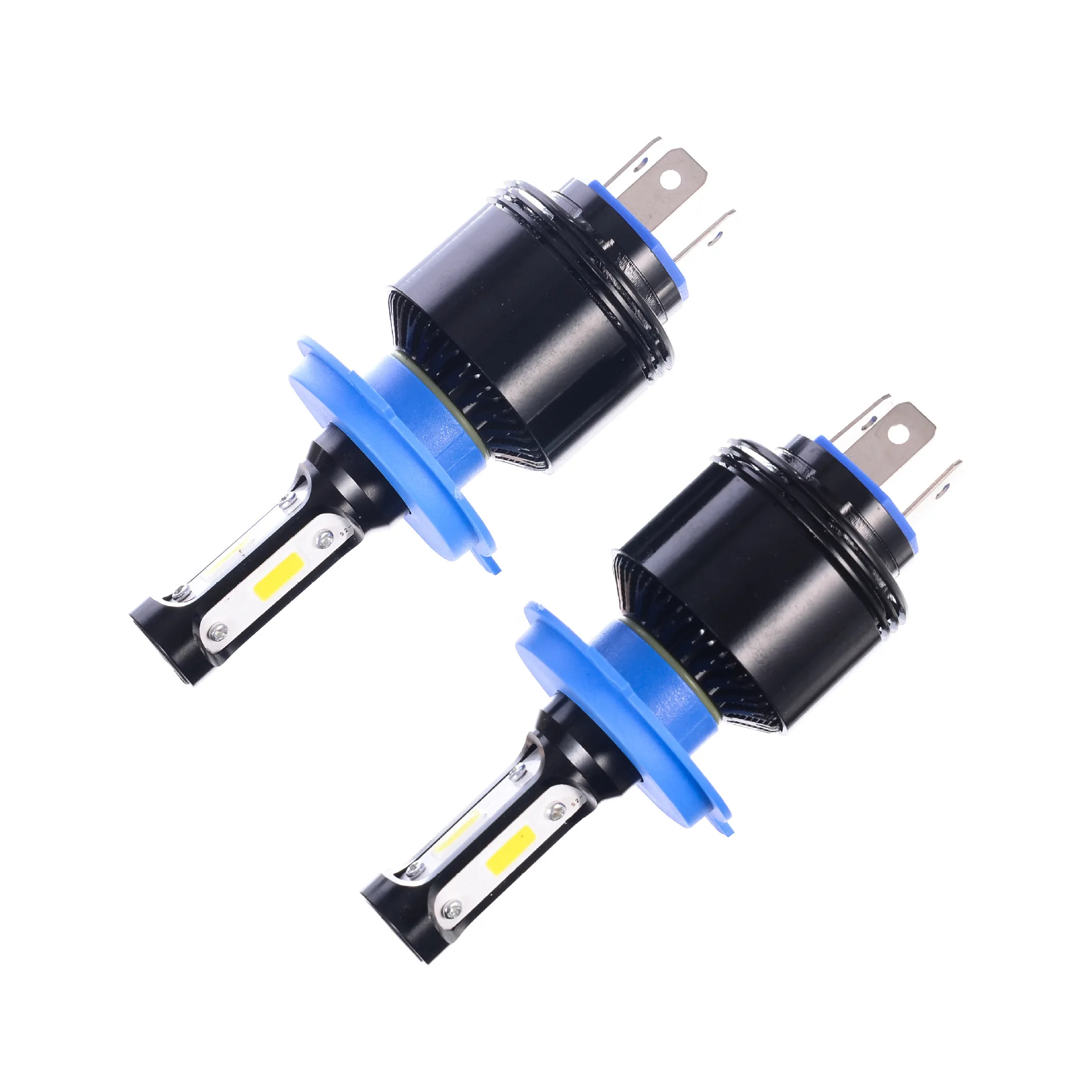 MaleCrane из 2 предметов H4 H7 H11 9005 HB3 9006 HB4 светодио дный лампы автомобилей туман света COB
