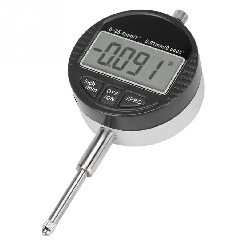 1 Pcs 0 25mm Digital Indicator Large Screen Digital Probe Indicator