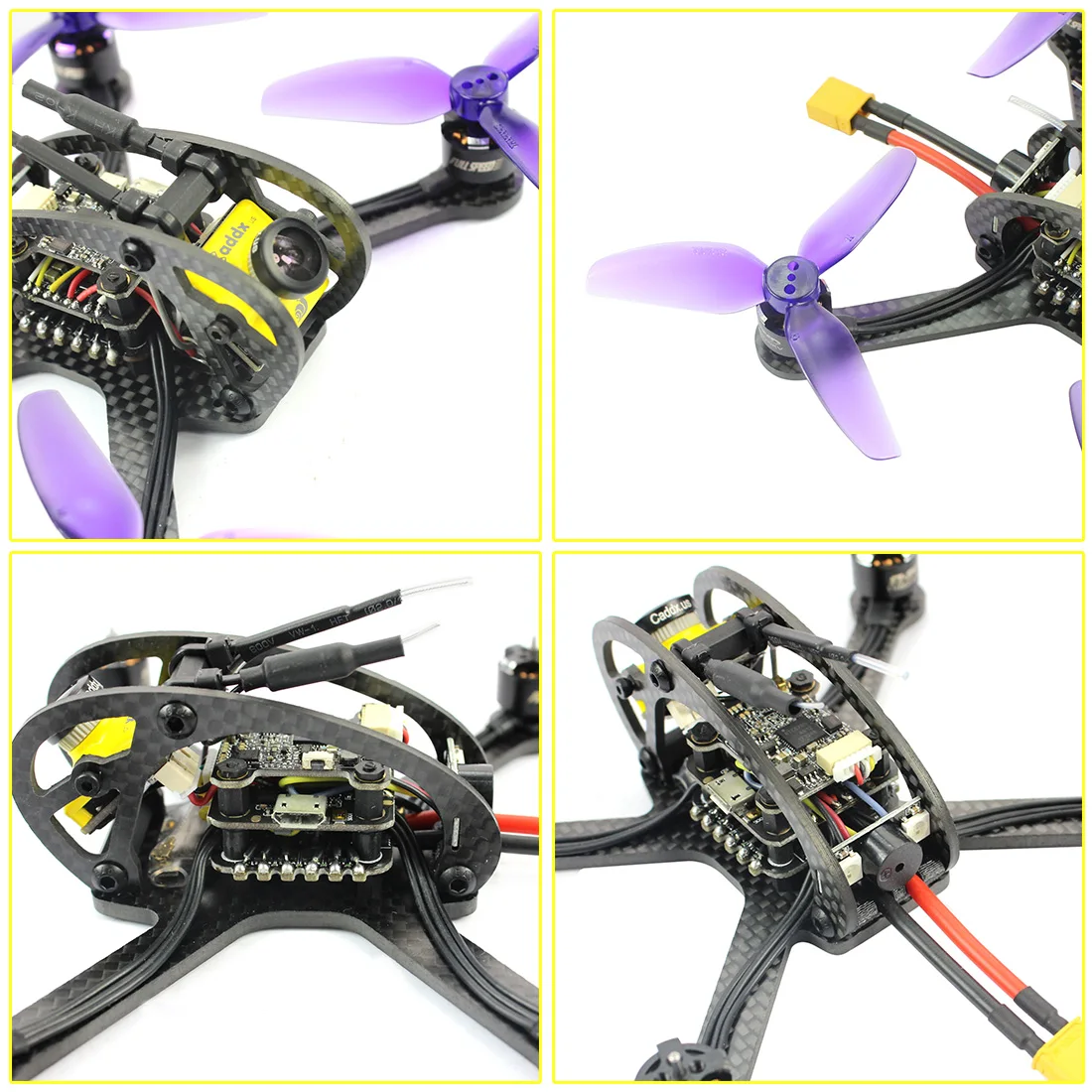 Leader3 130 мм FPV Racing RC Drone Mini Quadcopter F4 OSD 28A BLHeli_S 48CH 600 мВт Caddx Micro F1 PNP / BNF для FRSKY