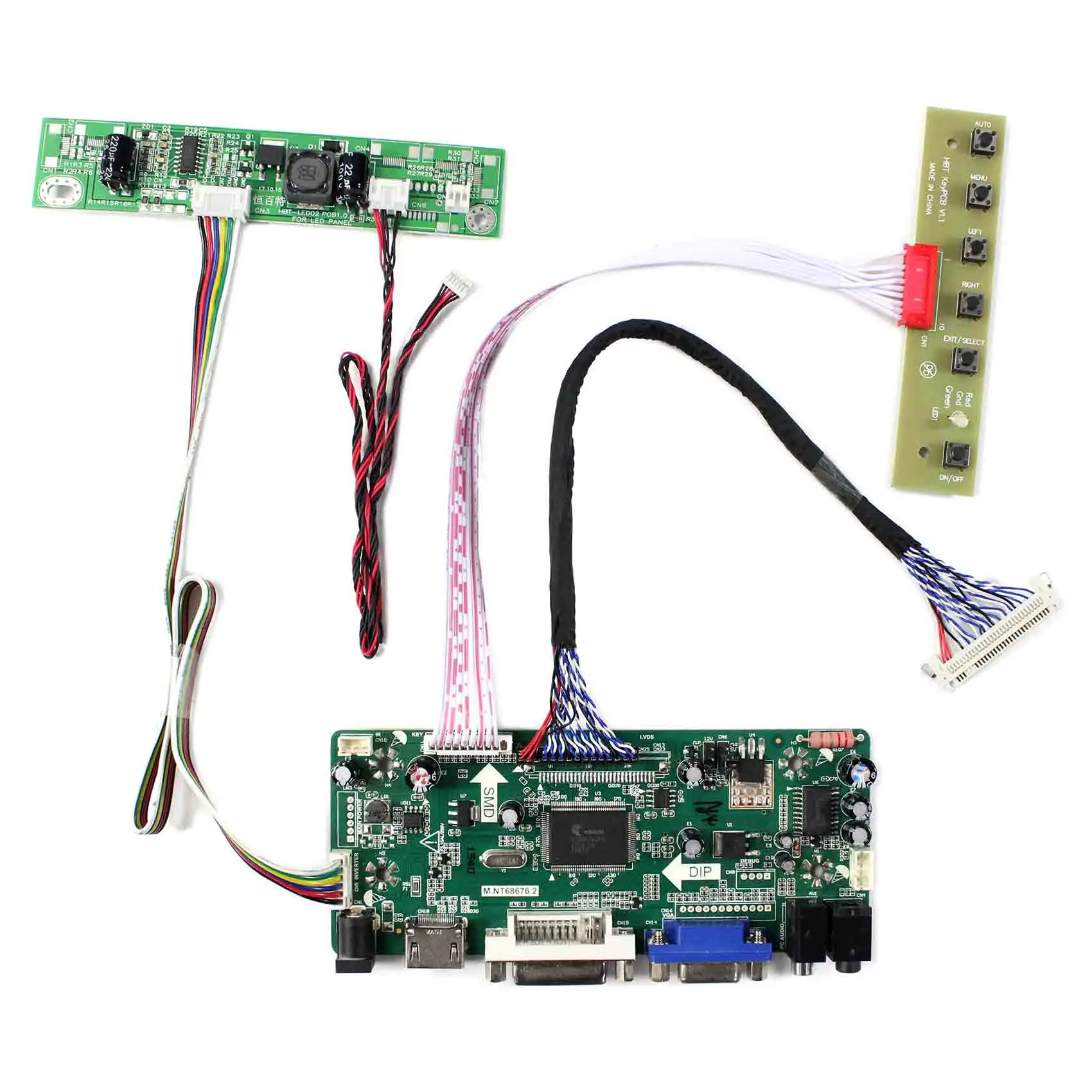 

21.5" LCD Display M.NT68676 HDMI VGA DVI LCD Controller Board LCD Screen 1920x1080 M215HW01 VB
