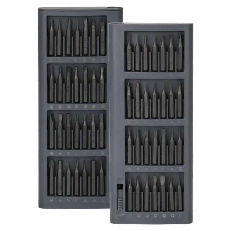 

Magnetic S2 Precision Screwdriver Set 56 Bit Driver Kit Phone Repair Tools