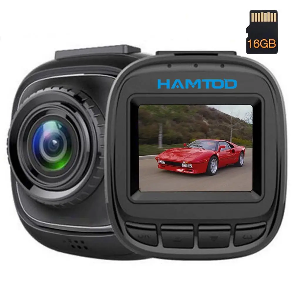 

HAMTOD HQ15 Dash Cam 1.5 Inch Mini Driving Recorder 200W Pixels Automobile Data Tachograph Car Camera Automobiles Car Detector