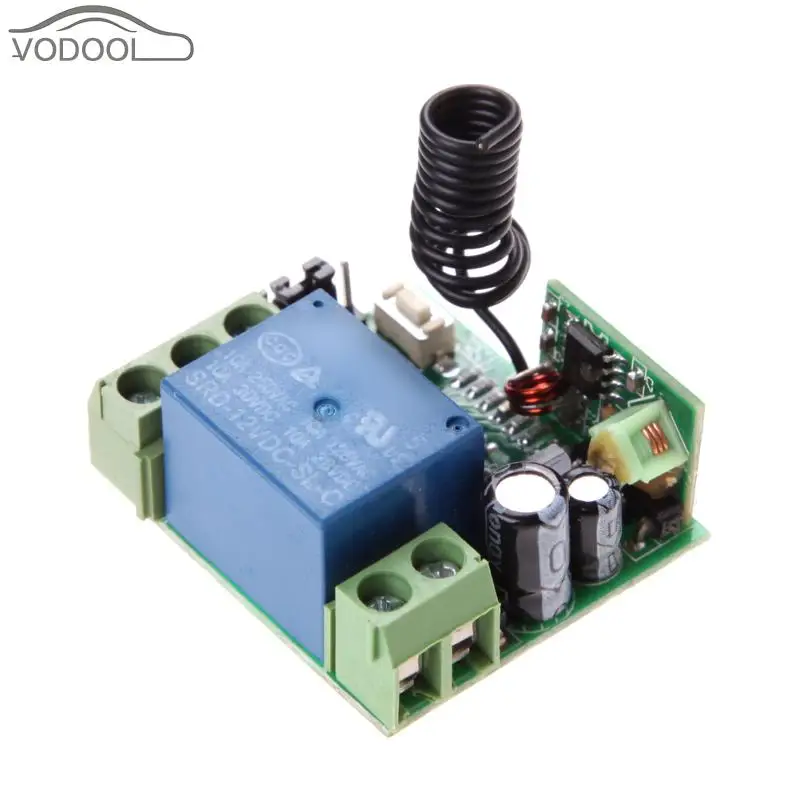 2019 New DC12V 10A 1CH Wireless Car Remote Control Switch ...