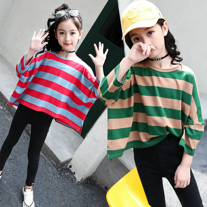 korean striped t shirt