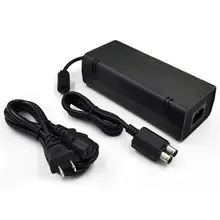 MOOL для Xbox 360 Slim Адаптер переменного тока блок питания Кирпич Блок питания 135 Вт блок питания зарядное устройство Шнур для Xbox 360 Slim консоль 100