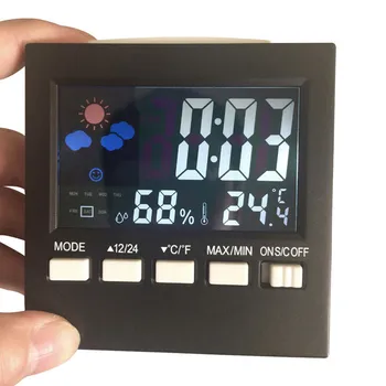 

LCD Digital Humidity Temperature Thermometer Sensor Room Indoor Convenient Room Hygrometer Room Humidity Meter