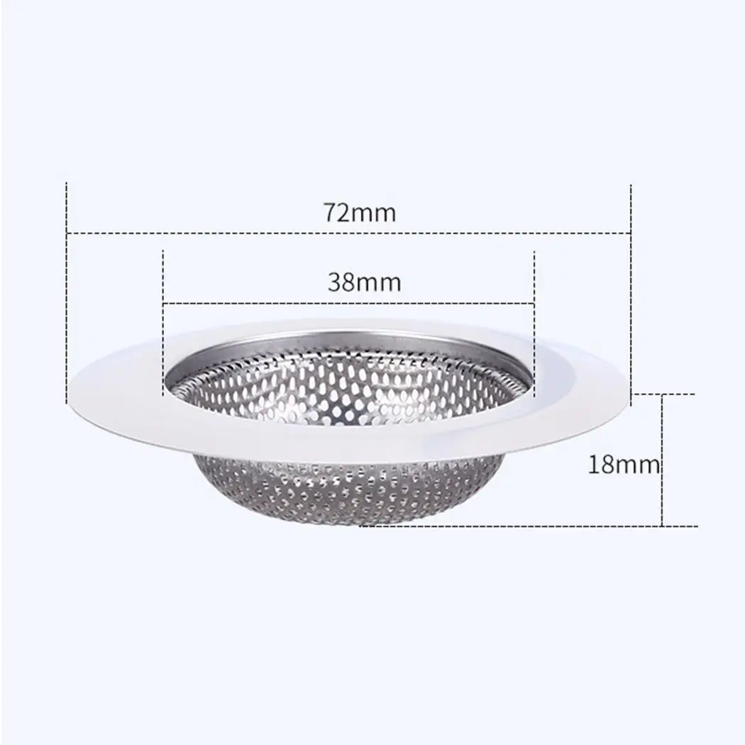 

New Drain Stop Floor Drain Hair Stopper Bath Catcher Sink Strainer Cover Tool Kitchen, Bathroom 7cm/9cm/11cm