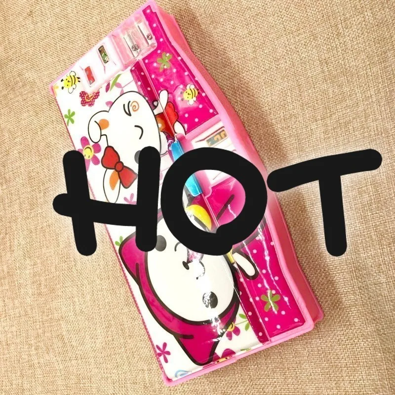 

Recommend Creative Multifunction Automatic Case Cute Pupils Pencil Box Escolar School Papelaria stationery items