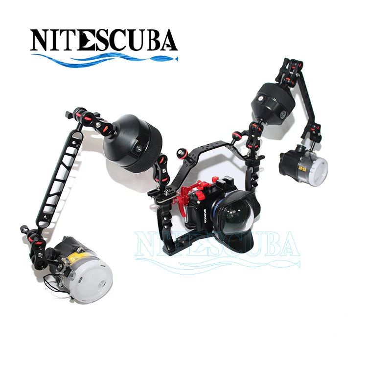 NiteScuba подводный светильник для дайвинга морской и YS D2 стробоскоп плавающий weefine