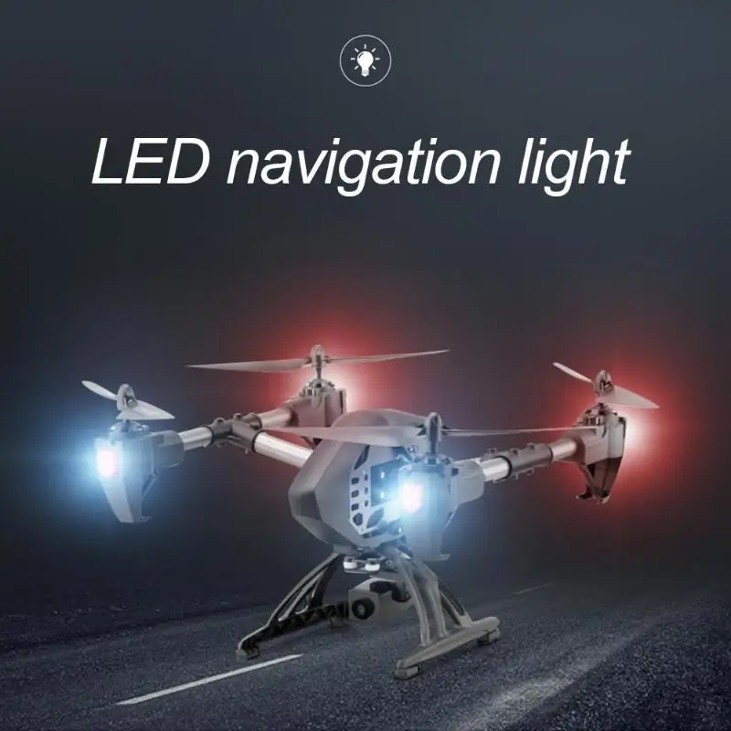 

JD-11 2.4G WiFi RC Quadcopter 6-Axis Gyro FPV Drone with HD Camera Altitude Hold Headless Mode with 2MP HD Camera Kids Funny Toy