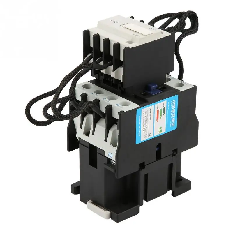 

CJ19-32/11 32A 220V 18KVAr Switch-Over Capacitor Duty Contactor AC Capacitor Contactor For Motor Control And Protection new