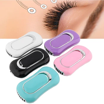 

Upgrated Mini Fan Eyelash Manicure Dryer Blower Eyelashes Extension Dryer with Makeup Mirror Make up Tool Kits bc