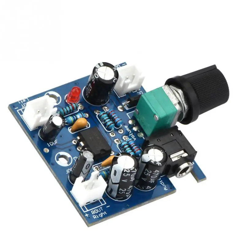 TDA2822 одиночный источник питания DC5 12V двухканальный Регулируемый