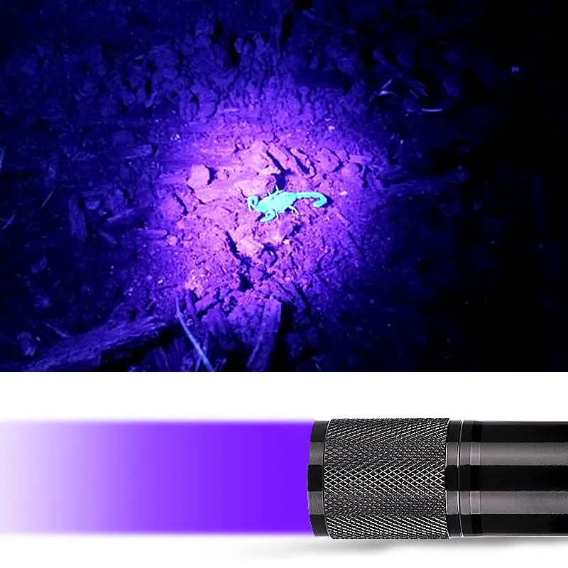 CLAITE U01 9x светодиодный ультрафиолетовый светильник Многофункциональный УФ