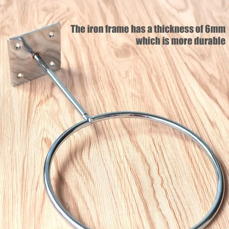 Wall Mounted Sports Ball Holder Rack Display Iron Basketball Holder Silver Fashion Durable Basketball Holder Easy To Install Wall Mounted Sports Ball Holder Rack Display Iron Basketball Holder Silver Fashion Durable Basketball Holder Easy To Install