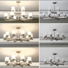 Nordic Modern LED Iron Pendant Light Crystal E27 Pendant Lamp Bedroom Living Room Hotel Lobby Restaurant Coffee Lighting Fixture nordic vintage pastoral bird glass lamp wroungh iron pendant light for restaurant inner coffee bar decorative fixture