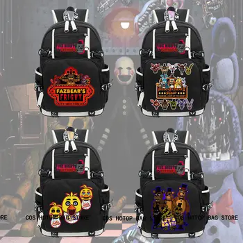 

New Five Nights at Freddy's 2 Backpack Knapsack Black Packsack School Otaku Bags