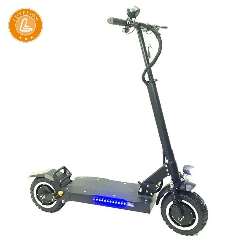 

LOVELION 11inch Cross-country Foldable Adult Electric Scooter Off Road 3200w Powerful New Electric Bicycle Fold Bike Scooters