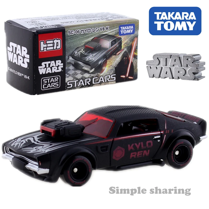 Tomica Star Wars SC-06 Cars KYLO Ren V8-K JAPAN Takara Tomy Diecast metal model Collection Toy Vehicles kids toys |