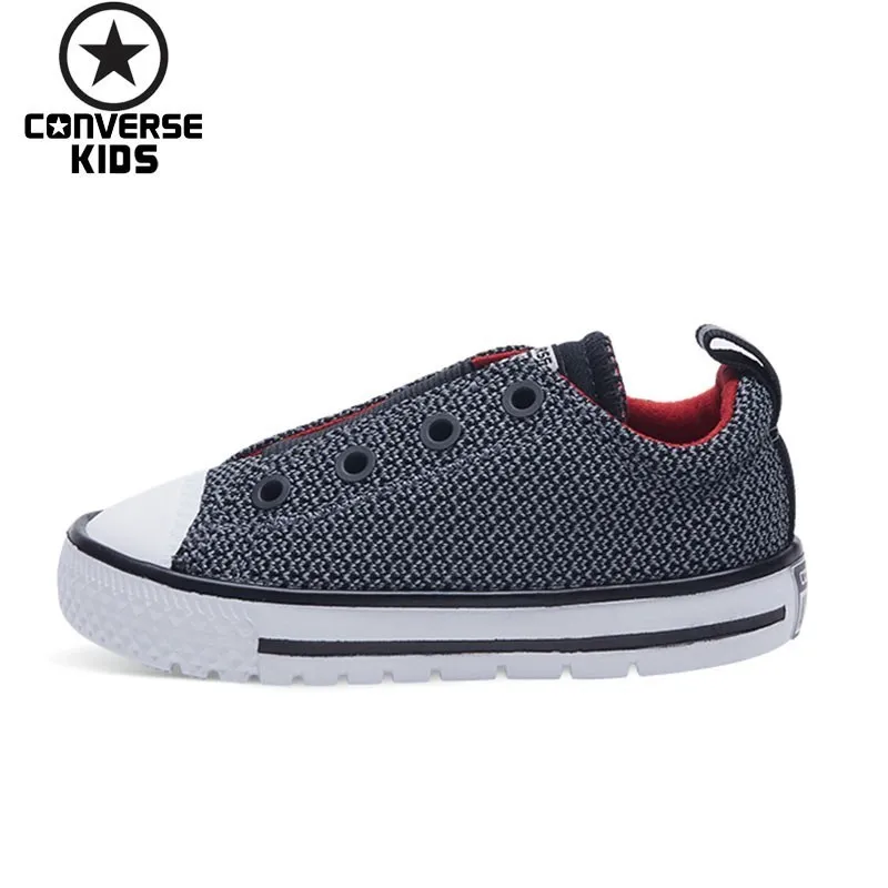 CONVERSE Children's Shoes Weave Noodles Men Baby Leisure Time Canvas Walking Shoes #759980C-S