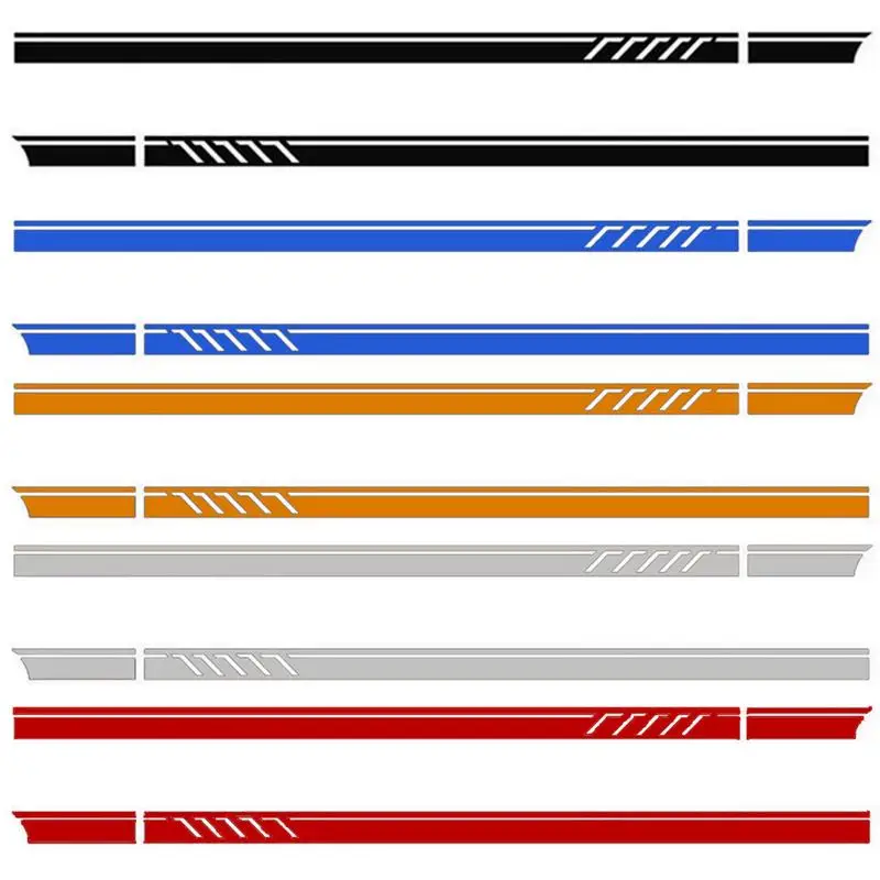 

Car Sticker Side Skirt Stripes Skirt Door Sill Anti-fading Stylish Simplicity Decals Auto Accessories Styling For Mercedes Benz