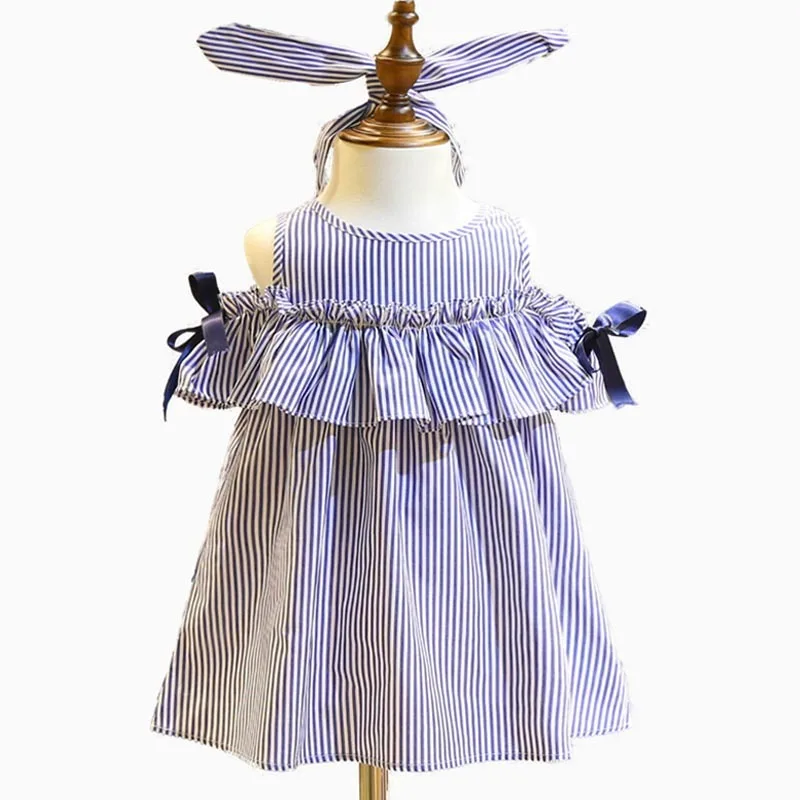 

Girl Dress 2018 Baby Toddlers Demin Casual Dresses Kids Girl Solid Minnie Christmas Dress Sleeveless Kids Dresses for Girls 1-5Y