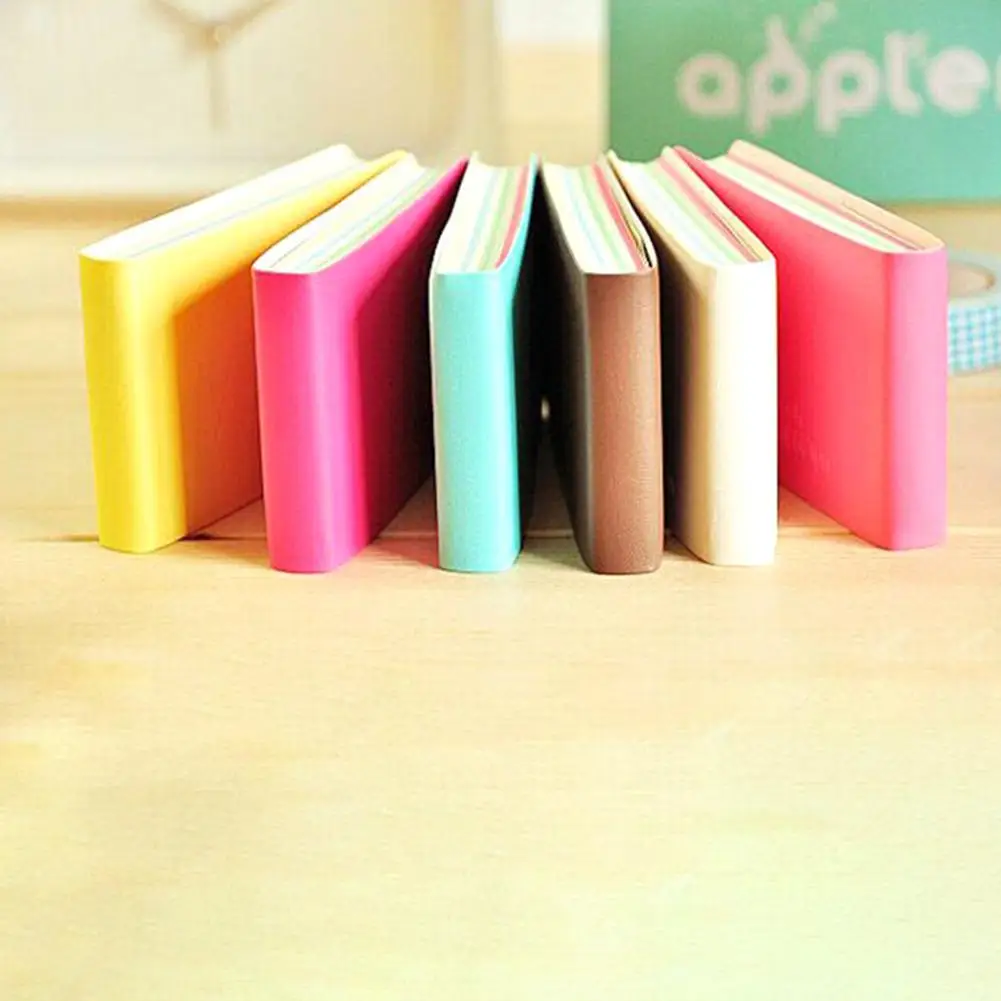 Adeeing записные книжки с принтом смайлика кожаный тканевый чехол офисные